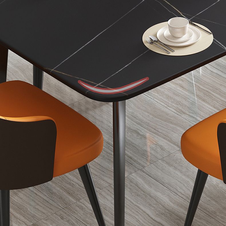 Contemporary 1/2/5/7 Pieces Dining Set Sintered Stone Dining Table Clearhalo 'Dining Room Sets' 'Dining Tables & Seating' 'dining_room_set' 'furn' 'furn_dining_room_set' 'Furniture' 'furniture_dining_room_set' 'Kitchen & Dining Furniture' 'kitchen&dining_furn' 'kitchen' 1200x1200_88cf3ad5-51b1-4ead-9904-edb4b62cb5bf