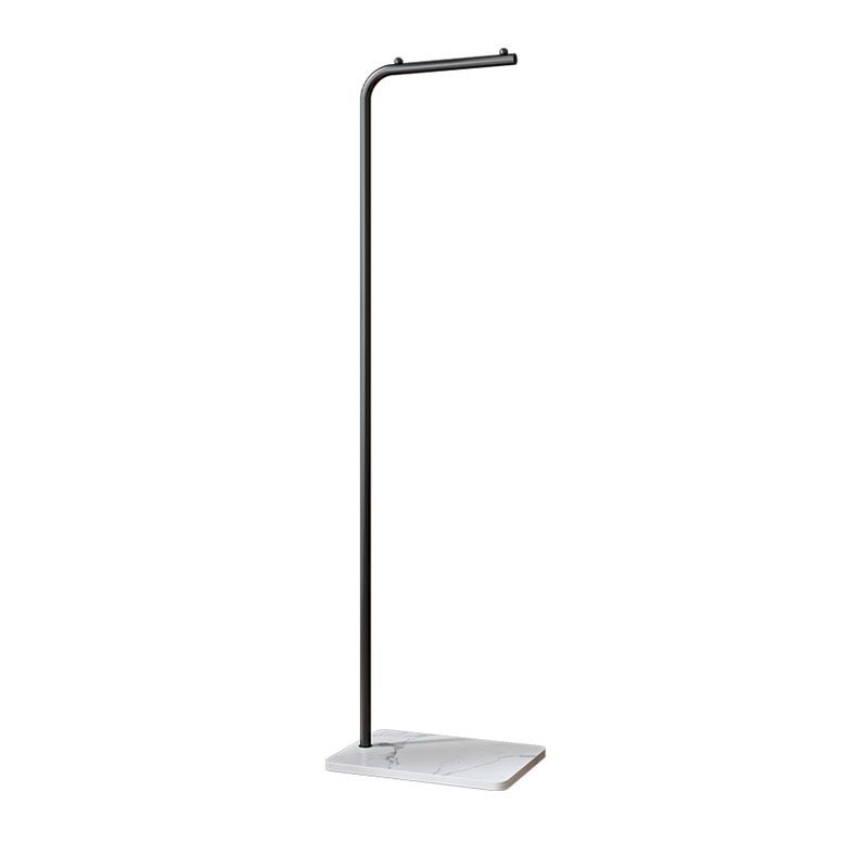 Modern Hall Tree Color sólido 4 ganchos de abrigo Pastilla de capa de metal para dormitorio