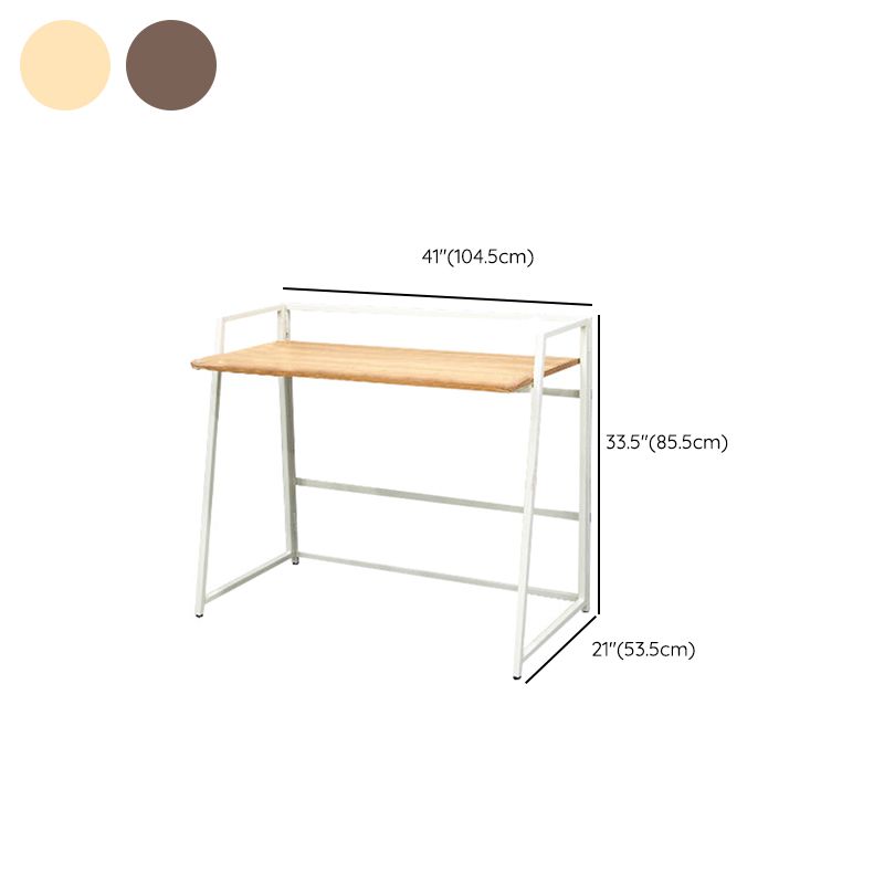 Folding Dormitory Writing Desk Contemporary Rectangular Office Desk Clearhalo 'furn' 'furn_office_desk' 'Furniture' 'Office Desks' 'Office Furniture' 'office_desk' 1200x1200_88d3307b-1921-4a99-a4f5-96155444eebc