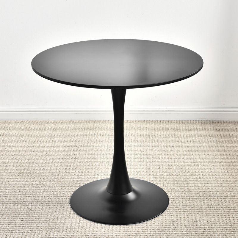 29.13" Tall Contemporary Style Coffee Cocktail Table Pedestal Round Coffee Table Clearhalo 'Coffee & Accent Tables' 'Coffee Tables' 'coffee_tables' 'furn' 'furn_coffee_tables' 'Furniture' 'Living Room Furniture' 1200x1200_88d39680-9967-4c1e-b9dd-a677e14d8fbf