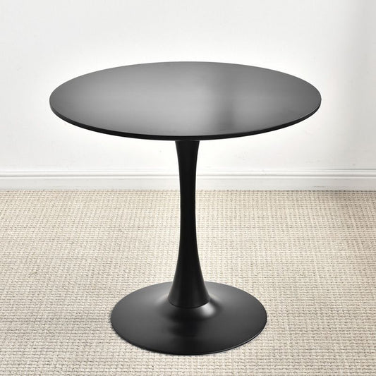 29.13" Tall Contemporary Style Coffee Cocktail Table Pedestal Round Coffee Table