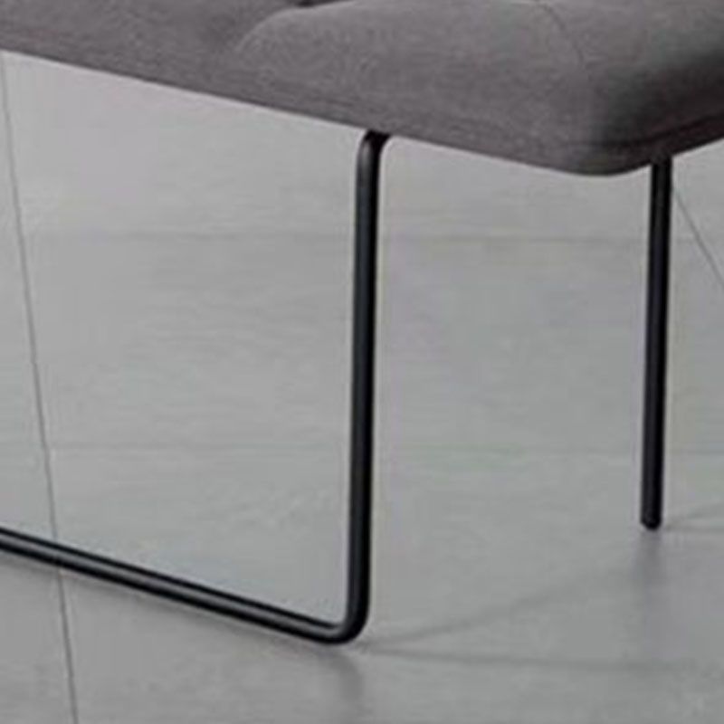 Rectangle Seating Bench Cushioned Backless Entryway and Bedroom Bench Clearhalo 'Benches' 'Chairs & Seating' 'furn' 'furn_benches' 'Furniture' 'Living Room Furniture' 1200x1200_88d406bc-e489-41d8-bdad-3057ed47907f