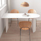Solid Wood Contemporary Free Form Dining Table Marble Top Table for Dining Room and Kitchen Clearhalo ' dining_table' 'Dining Tables & Seating' 'Dining Tables' 'furn' 'furn_dining_table' 'Furniture' 'furniture_dining_table' 'Kitchen & Dining Furniture' 'kitchen&dining_furn' 'kitchen' 'kitchen_dining_table' 1200x1200_88d44009-7d7f-4e5a-afd6-875a1f3caeb9