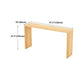 Industrial Style Bar Table Solid Wood Light Brown Milk Tea Shop Casual Bar Table Clearhalo 'Bar Furniture' 'Bar Tables' 'bar_tables' 'furn' 'furn_bar_tables' 'Furniture' 'furniture_bar_tables' 'Kitchen & Dining Furniture' 1200x1200_88d768c3-af9b-480c-9b95-b4b99a035db4