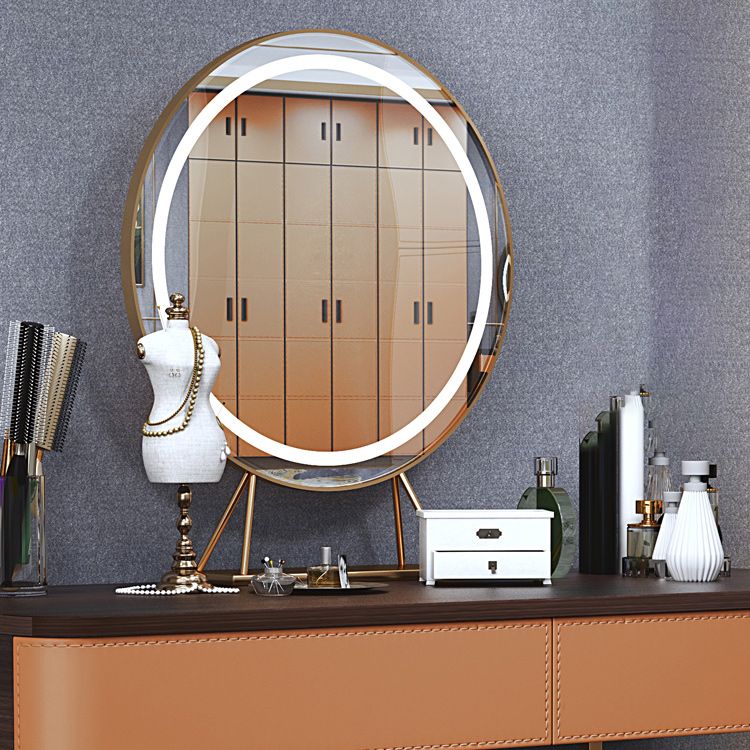 Tocador glamoroso con 5 cajones tocador de madera maciza tocador