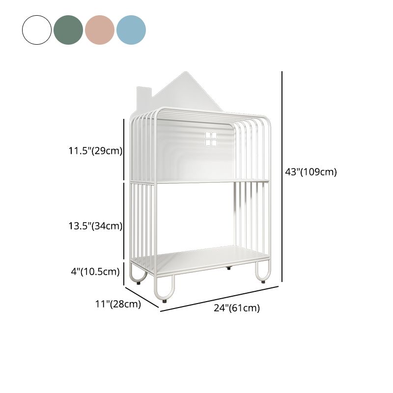 Scandinavian Style Bookshelf Open Back Bookcase for Office and Study Room Clearhalo 'Bookcases' 'furn' 'furn_bookcases' 'Furniture' 'furniture_bookcases' 'Office Furniture' 1200x1200_88d92b62-4c3b-44d9-94a1-86a55ffe6756