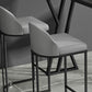 Bartisch-Set aus Stein im modernen Stil, 1/2/5-teilig, rechteckiges Pub-Set für den Innenbereich