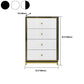 15,6-inch W Glam-dressoir vervaardigd houten opbergkast met 2/3/4/5 laden