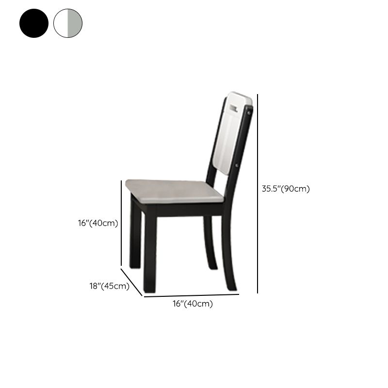 モダンなスタイルの家具1/7/ PCSラウンドストーンダイナーテーブルアームレスチェア