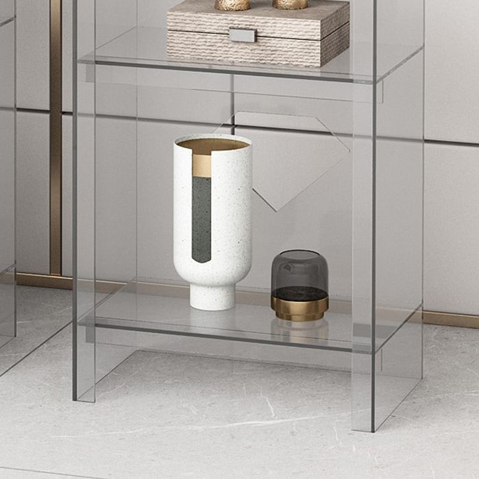 Modern Style Closed Back Standard Bookshelf Acrylic Bookcase for Home Office Clearhalo 'Bookcases' 'furn' 'furn_bookcases' 'Furniture' 'Office Furniture' 1200x1200_88e27e42-dd1c-46ec-9846-94f836906b17