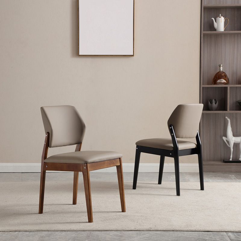 Upholstered Kitchen Side Chair Modern Style Open Back Armless Chair Clearhalo 'Dining Chairs' 'Dining Tables & Seating' 'dining_chair' 'furn' 'furn_dining_chair' 'Furniture' 'Kitchen & Dining Furniture' 1200x1200_88e58b82-34b1-40c8-ac0f-12560689eb94