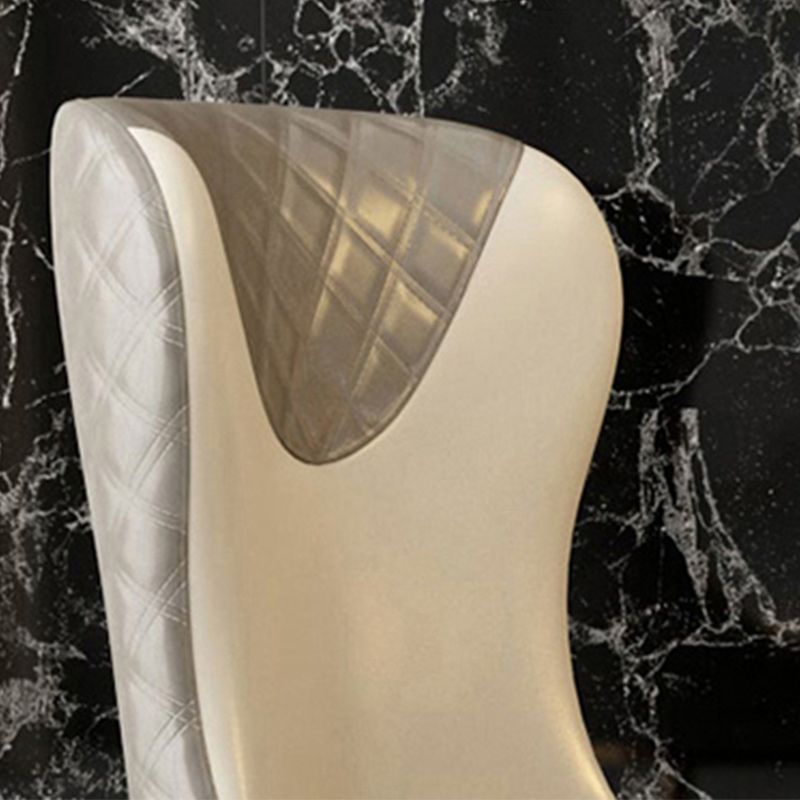 Glam Faux Leather Dining Chairs Metal Dining Room Chairs for Home Use Clearhalo 'Dining Chairs' 'Dining Tables & Seating' 'dining_chair' 'furn' 'furn_dining_chair' 'Furniture' 'Kitchen & Dining Furniture' 1200x1200_88e591ae-b359-4032-9a8a-785a83fdff2c