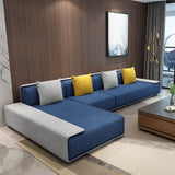 Nordic Style Sofa Bett Metall Rahmen Stoff Multi-Color Choice Armless Sofa