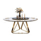 Marble Dining Table Traditional Luxury Round Dining Site Table with Turntable Clearhalo ' dining_table' 'Dining Tables & Seating' 'Dining Tables' 'furn' 'furn_dining_table' 'Furniture' 'furniture_dining_table' 'Kitchen & Dining Furniture' 'kitchen&dining_furn' 'kitchen' 'kitchen_dining_table' 1200x1200_88e78693-438d-4aca-85ad-6029681a0869