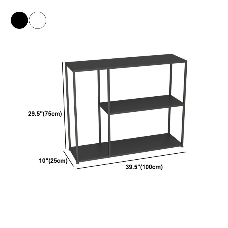 Open Metal Bookcase Industrial Rectangular Shelve for Study Room Clearhalo 'Bookcases' 'furn' 'furn_bookcases' 'Furniture' 'furniture_bookcases' 'kitchen' 'kitchen_bookcases' 'Living Room Furniture' 'Office Furniture' 1200x1200_88e86d88-c170-4029-828e-251570d0f735