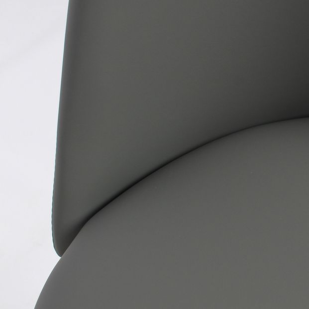 Glam Metal Dining Armless Chair Upholstered Dining Side Chair for Home Use Clearhalo ' kitchen&dining_furn' 'Dining Chairs' 'Dining Tables & Seating' 'dining_chair' 'furn' 'furn_dining_chair' 'Furniture' 'furniture_dining_chair' 'Kitchen & Dining Furniture' 'kitchen' 1200x1200_88ebf199-02be-434f-8d7a-ae859cdb09f7