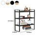 Etagere Bookshelf Contemporary Shelf Bookcase for Study Room