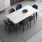 White Stone Dining Table Industrial Rectangle Dining Table for Dining Room Clearhalo 'Dining Tables & Seating' 'Dining Tables' 'dining_table' 'furn' 'furn_dining_table' 'Furniture' 'Kitchen & Dining Furniture' 1200x1200_88f23937-270c-462a-8f2b-ed19378cbeb3