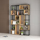 Modern Style Bookcase Metal Open Back Bookshelf for Office Use Clearhalo 'Bookcases' 'furn' 'furn_bookcases' 'Furniture' 'Office Furniture' 1200x1200_88f32821-6557-4b3d-b757-adadb4a4c4cb
