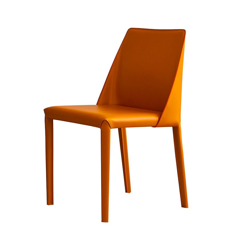 Faux lederen eetkamerstoel eigentijdse eetkamerstoel