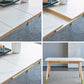 Rectangle 4 Legs Luxury Table White Extendable Table with Sintered Stone Clearhalo ' dining_table' 'Dining Tables & Seating' 'Dining Tables' 'furn' 'furn_dining_table' 'Furniture' 'furniture_dining_table' 'Kitchen & Dining Furniture' 'kitchen&dining_furn' 'kitchen' 'kitchen_dining_table' 1200x1200_88f6b60f-1326-4446-b50e-9f0cd2a4b4f0