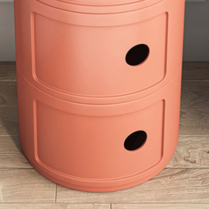 Armoire de lit en plastique moderne rond la porte de la porte gauche gauche