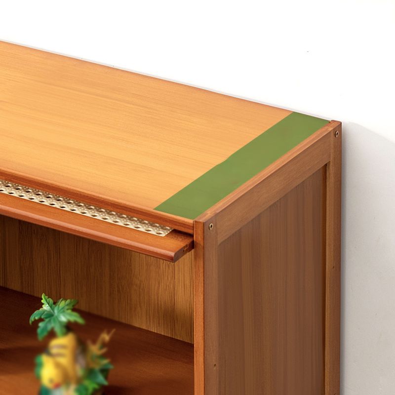 Brown Color Barrister Bookcase Contemporary Bamboo Bookcase for Home Office Clearhalo 'Bookcases' 'furn' 'furn_bookcases' 'Furniture' 'furniture_bookcases' 'kitchen' 'kitchen_bookcases' 'Living Room Furniture' 'Office Furniture' 1200x1200_88fa60e4-182d-48ba-b420-98718382e0f2