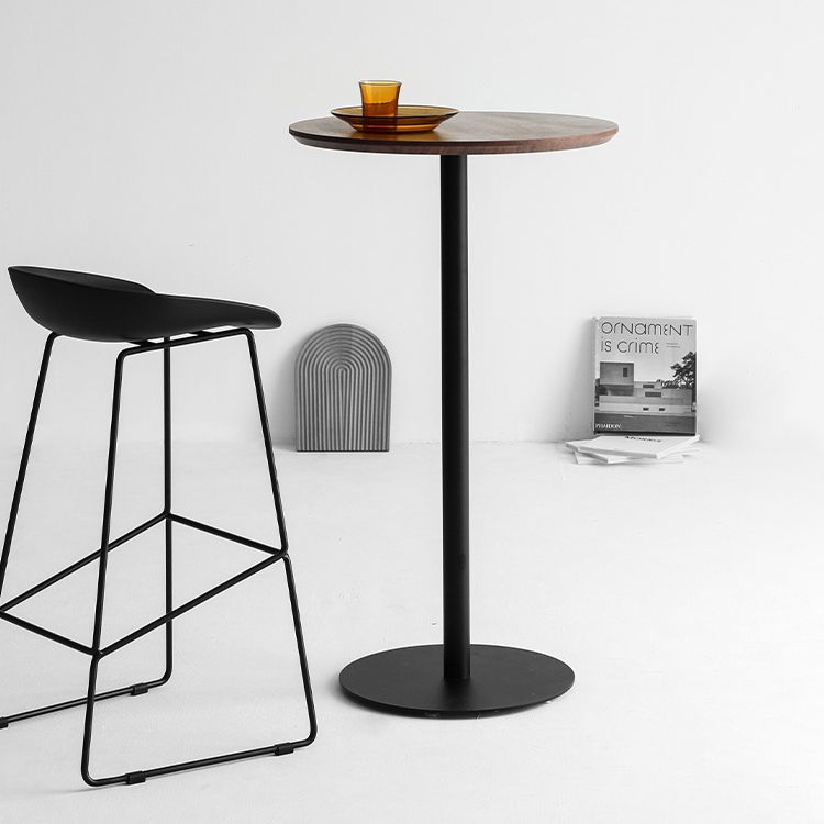 Tavolo da cocktail in altezza industriale Piedistale Bistro bar di bistro