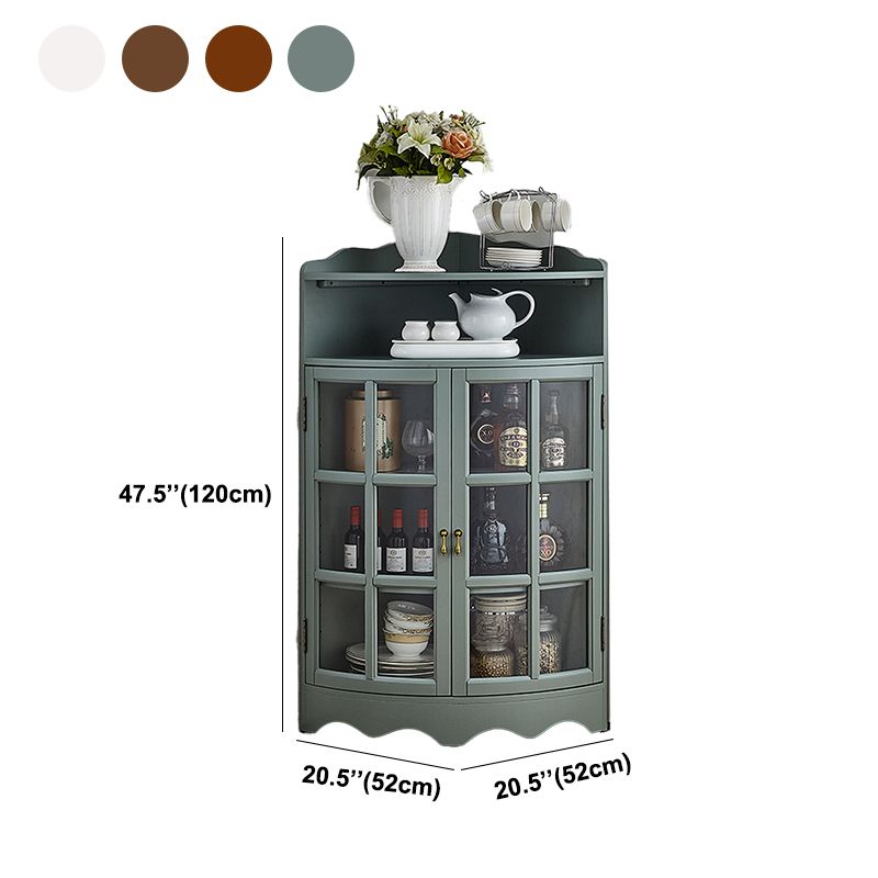 Contemporary Side Board Rubber Wood Door Sideboard for Dining Room Clearhalo 'buffet_sideboard' 'Buffets & Sideboards' 'furn' 'furn_buffet_sideboard' 'Furniture' 'Kitchen & Dining Furniture' 1200x1200_88fc1737-e4ae-41de-bde9-e4c972acfda2