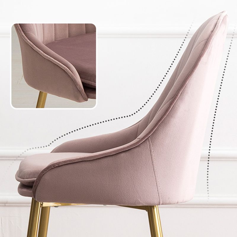 Nordic Metal Dining Room Armchairs Upholstered Linen Fabric Chairs for Restaurant Clearhalo ' kitchen&dining_furn' 'Dining Chairs' 'Dining Tables & Seating' 'dining_chair' 'furn' 'furn_dining_chair' 'Furniture' 'furniture_dining_chair' 'Kitchen & Dining Furniture' 'kitchen' 1200x1200_88fd6ecf-760c-4e6a-87b6-9964b77466ad