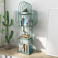 Libreria geometrica scandinava Metal With Back Shelf with Scaffali