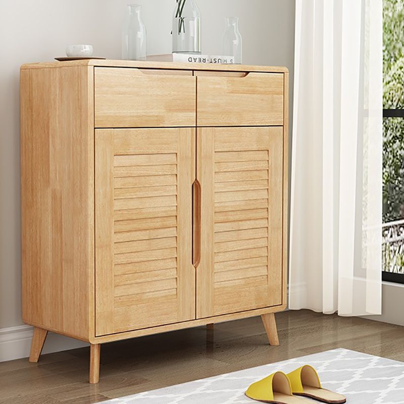 39.37" Tall Wood 2 - Door Accent Cabinet 2 - Drawer Storage Chest Clearhalo 'Cabinets & Chests' 'cabinets_chests' 'furn' 'furn_cabinets_chests' 'Furniture' 'Living Room Furniture' 1200x1200_88fdd64a-1c49-493a-a42c-70f903902e0c