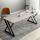 Rectangle Minimalist Dining Table White Tone Fixed Table of Sintered Stone Clearhalo ' dining_table' 'Dining Tables & Seating' 'Dining Tables' 'furn' 'furn_dining_table' 'Furniture' 'furniture_dining_table' 'Kitchen & Dining Furniture' 'kitchen&dining_furn' 'kitchen' 'kitchen_dining_table' 1200x1200_88fdfb06-6bd6-4111-879f-304d9735ad83