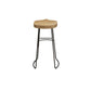 Contemporary Style 1/2/4/5 Pieces Bar Table Set Rectangle Bar Table with Wooden Stools