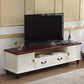 Wooden TV Media Console Stand Contemporary TV Console for Living Room