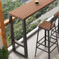 Wood Bar Dining Table Traditional Luxury Rectangle Bar Table with Trestle Base Clearhalo 'Bar Furniture' 'Bar Tables' 'bar_tables' 'furn' 'furn_bar_tables' 'Furniture' 'furniture_bar_tables' 'Kitchen & Dining Furniture' 1200x1200_89064ce0-57d6-43a1-a993-c3e5bcb76310