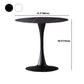 Glam Sintered Stone Dining Table Set Round 1/2/3/4/5 Pieces Dining Set for Home Use