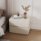 Night table de chevet de lit moderne en bois table de chevet de table avec 2 tiroirs