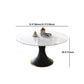 Contemporary Sintered Stone Dining Round Table Set 1/4/5/7 Pieces Dining Set
