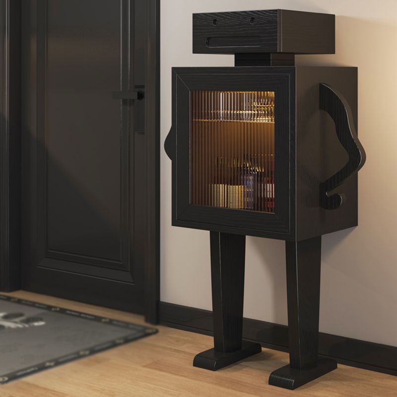 Moderno server del server buffet cenere server con porte per cucina