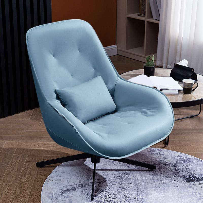 22.44"Wide*22.44"Deep Bonded Leather Armless Chair with Spider Base Clearhalo 'Accent Chairs' 'accent_chairs' 'Chairs & Seating' 'furn' 'furn_accent_chairs' 'Furniture' 'Living Room Furniture' 1200x1200_890f2dde-4f42-40f7-a059-a50c0310ba30