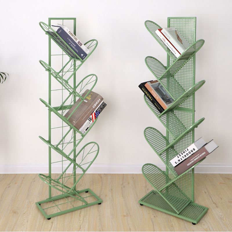 Industrial Geometric Bookcase Metal Book Shelf for Home Office Clearhalo 'Bookcases' 'furn' 'furn_bookcases' 'Furniture' 'furniture_bookcases' 'kitchen' 'kitchen_bookcases' 'Living Room Furniture' 'Office Furniture' 1200x1200_890fa706-2cdf-4c8b-aa6a-612b4f4c9ebd