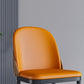 Glam Metal Dining Armless Chair Faux Leather Dining Chairs for Restaurant Use (Set of 2) Clearhalo ' kitchen&dining_furn' 'Dining Chairs' 'Dining Tables & Seating' 'dining_chair' 'furn' 'furn_dining_chair' 'Furniture' 'furniture_dining_chair' 'Kitchen & Dining Furniture' 'kitchen' 1200x1200_8911f2ae-f48f-44fa-ab36-d944a813ab97