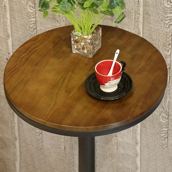 Table et tabouret en bois massif moderne