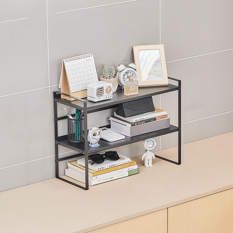 Estantería moderna de metal, estantería geométrica para cualquier habitación, 8.5 "W