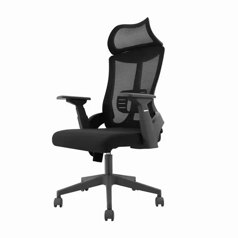 Modern Mesh and Plastic Desk Chair with Hight and Mid Back Home Office Chair Clearhalo 'furn' 'furn_office_chair' 'Furniture' 'Office Chairs' 'Office Furniture' 'office_chair' 1200x1200_89189807-ac6a-414f-84e4-432f4559c84c