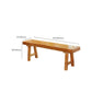 11.7-inch Width Modern Seating Bench Solid Wood Rectangle Bench Clearhalo 'Benches' 'Chairs & Seating' 'furn' 'furn_benches' 'Furniture' 'Living Room Furniture' 1200x1200_891a35c4-0959-4ccc-ace5-b5257b921566