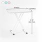 Modern Style Desk Home Writing Desk Plastic Adjustable Folding Table 29.9"L X 19.6"W Clearhalo 'furn' 'furn_office_desk' 'Furniture' 'Office Desks' 'Office Furniture' 'office_desk' 1200x1200_891bbe2a-a1c2-4090-9b48-7ee517dc53d0