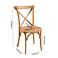Wooden Contemporary Indoor Dining Side Chair Stackable Cross Back Chair Clearhalo ' kitchen&dining_furn' 'Dining Chairs' 'Dining Tables & Seating' 'dining_chair' 'furn' 'furn_dining_chair' 'Furniture' 'furniture_dining_chair' 'Kitchen & Dining Furniture' 'kitchen' 1200x1200_891f00aa-d38e-4e6c-9df0-1410f26af41f