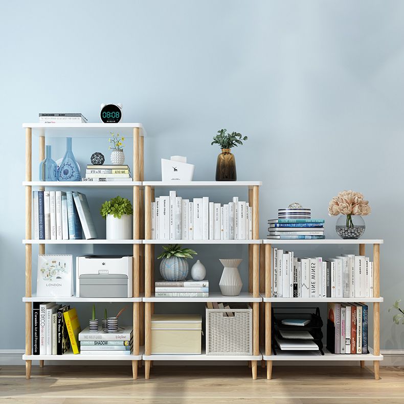 モダンなエタゲールの木製の本の棚を開いた棚の本棚家のための本棚